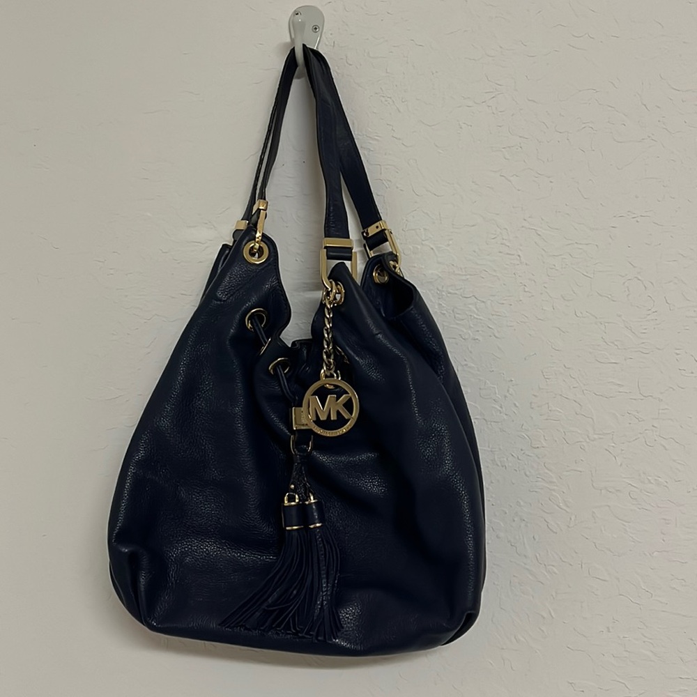 Michael Kors Dark Blue Tote